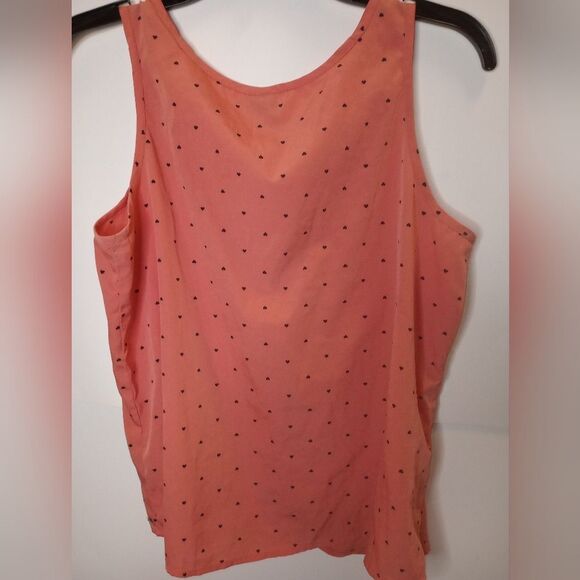 ONEILL Peach polka dot HEARTS Womens size medium - Picture 5 of 7